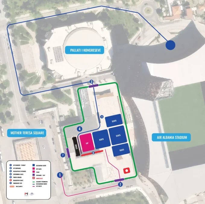 Italia Square &mdash; Site Plan