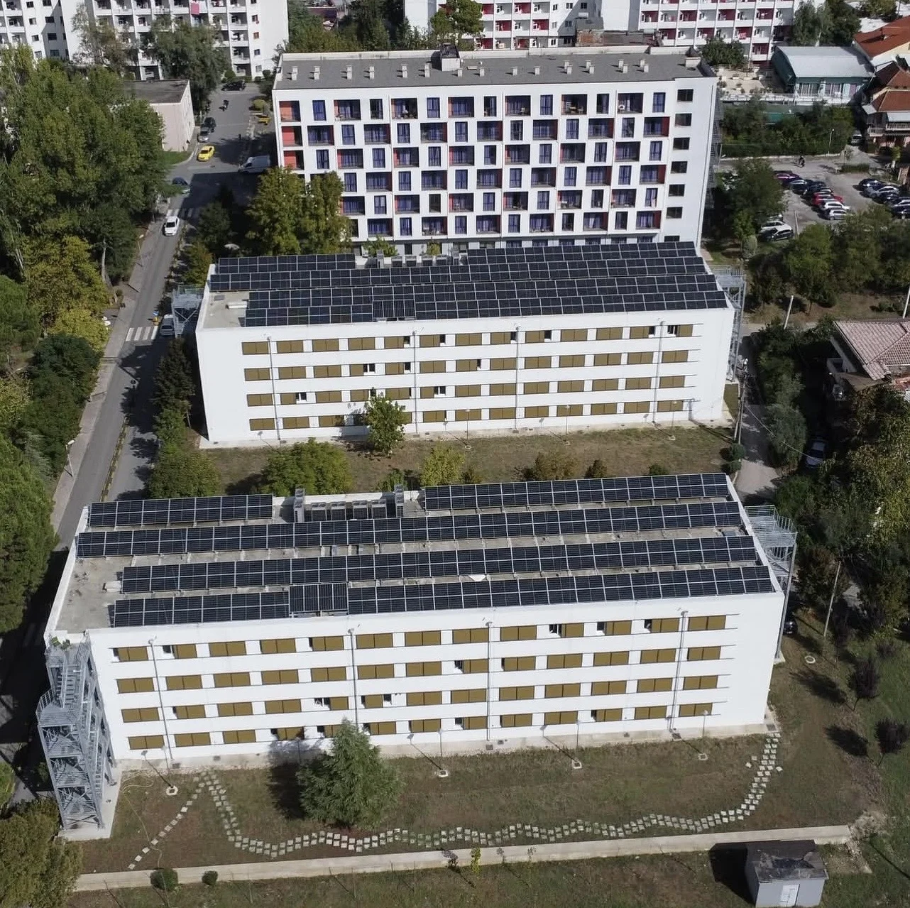 Dormitory Building &ndash; Solar Panels