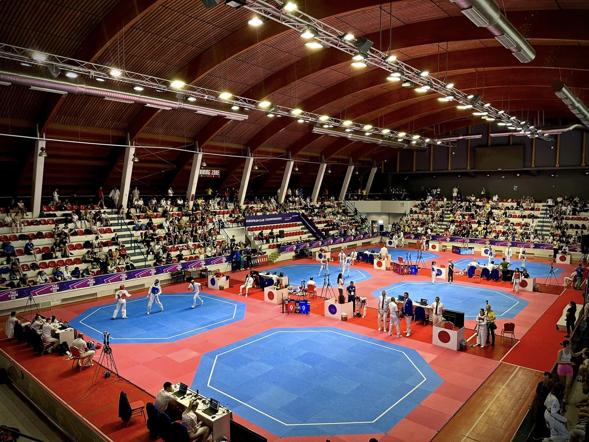 Competition venue in Tirana